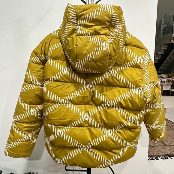 Women's Plus Size Hooded Short Puffer Coat - Ava & Viv Green Diamond 1X NWT - Picture 4 of 8